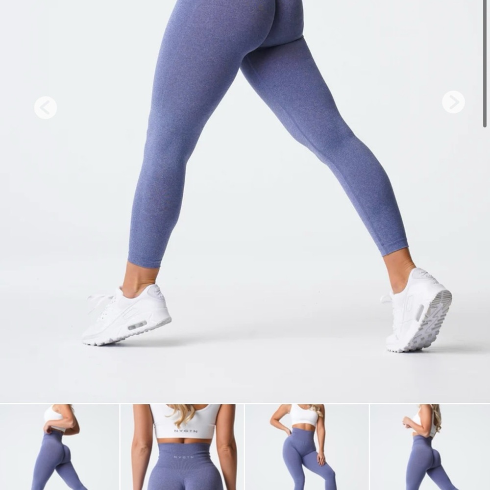 NVGTN seamless Blue Leggings